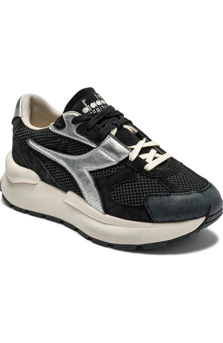 Diadora Mercury Elite Sneaker, Main, color, Black