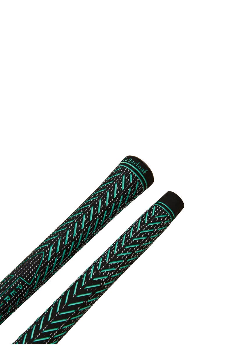 Sugarloaf Social Club Arrowcord Set of 7 Golf Club Grips, Alternate, color, Black/ Green
