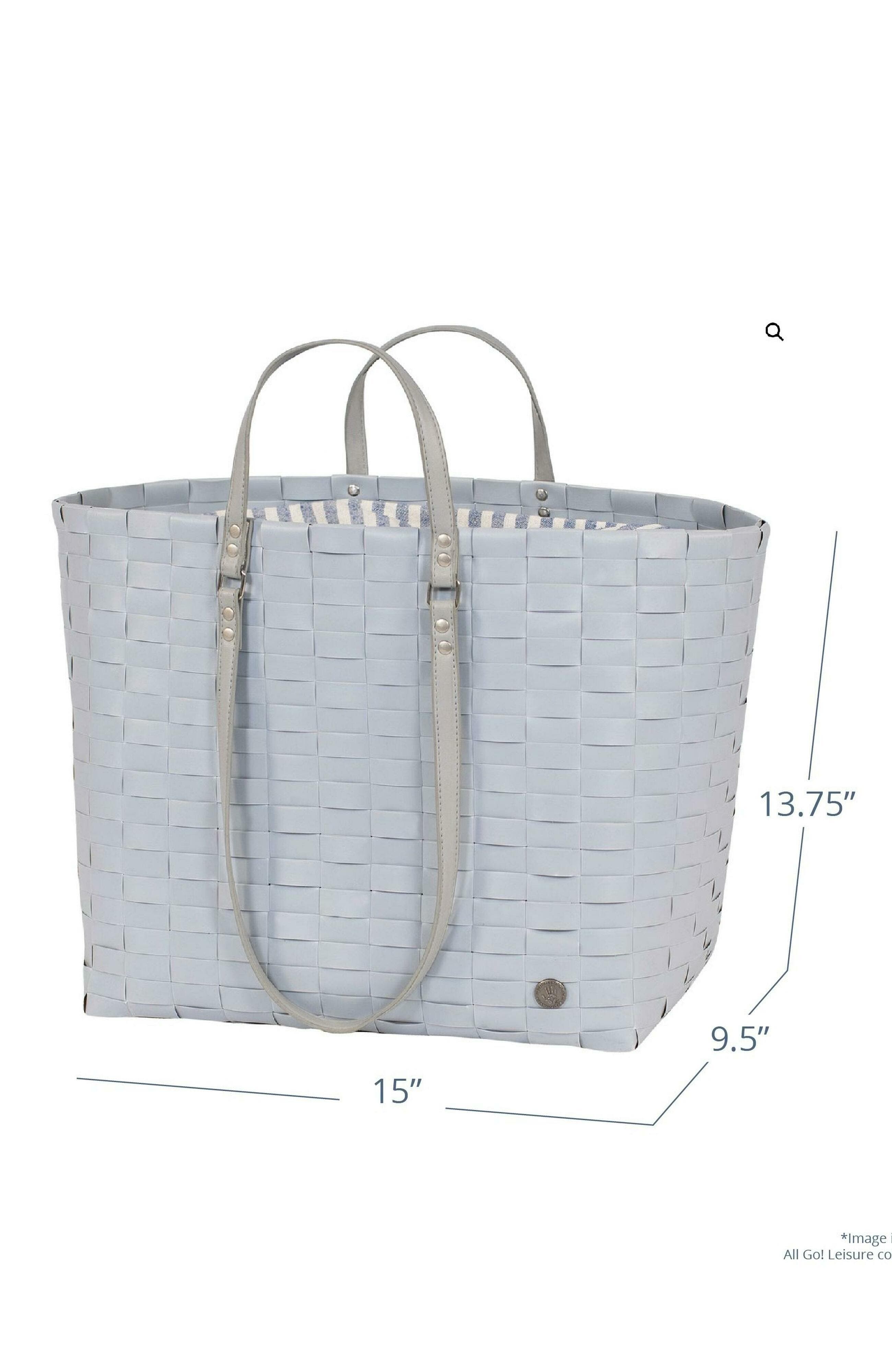 Handed By GO! Recycled Plastic Weekender Bag, Alternate, color, Liver