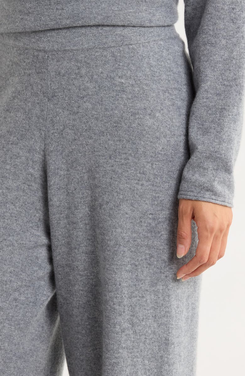 Nordstrom Cashmere Lounge Pants, Alternate, color, Grey Night Heather