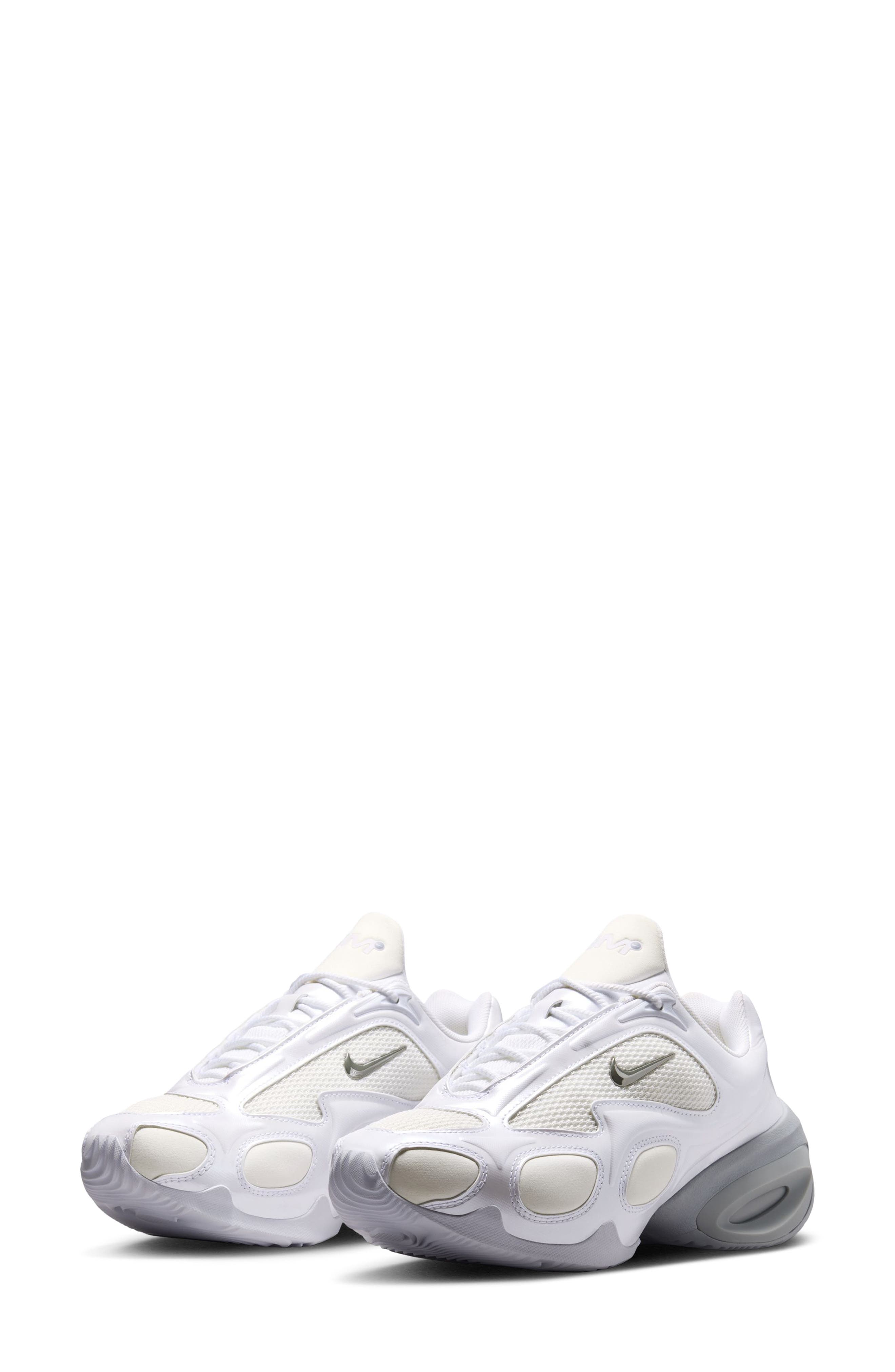 Air Max Muse Sneaker, Main, color, WHITE/ WHITE-WOLF GREY