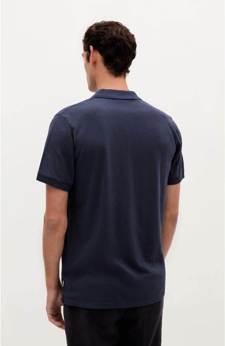 Scalpers Icon Rustic Polo, Alternate, color, Dark Blue