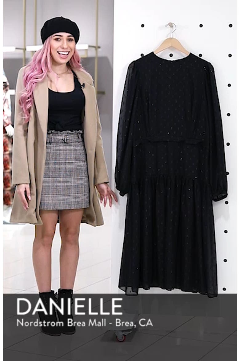 Drop Waist Midi Dress video