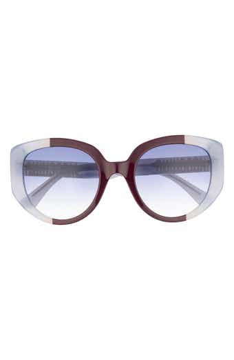 Moschino 53mm Gradient Square Sunglasses