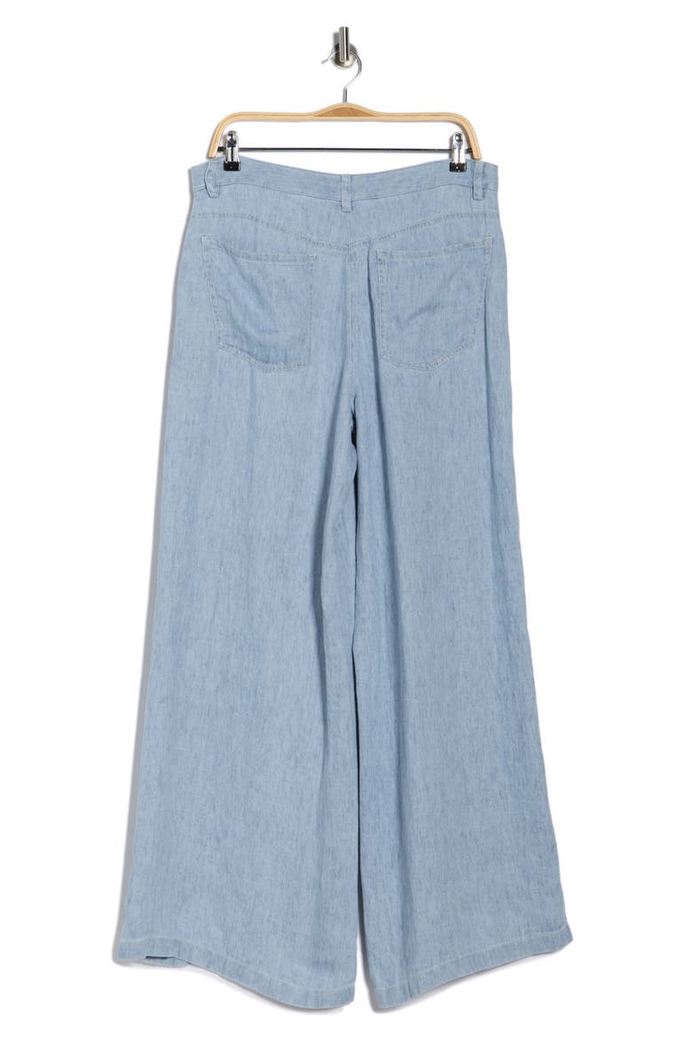 Tiny Dancer Hemp Wide Leg Pants, Alternate, color, LIGHT INDIGO