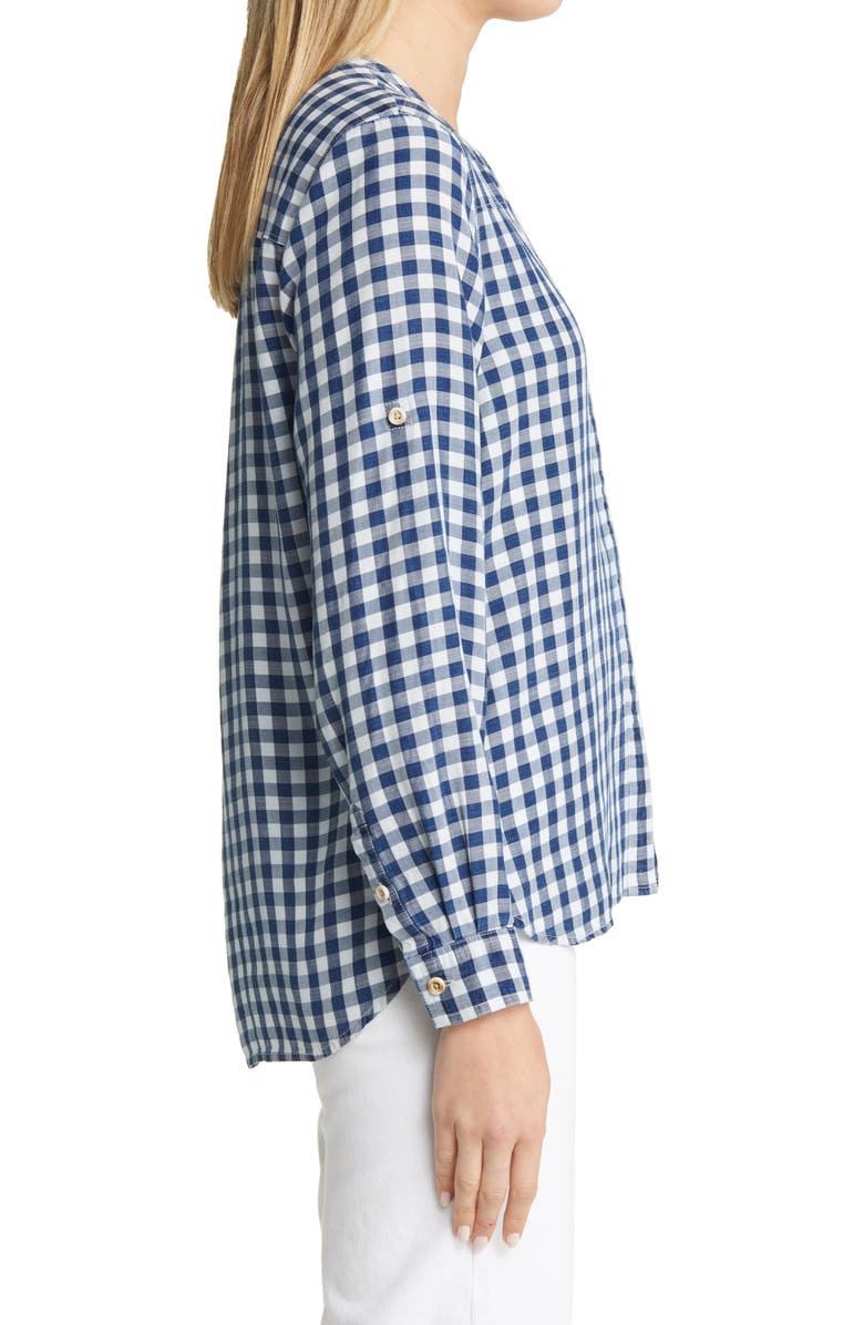 Tommy Bahama Bolinas Bay Gingham Top, Alternate, color, Coconut