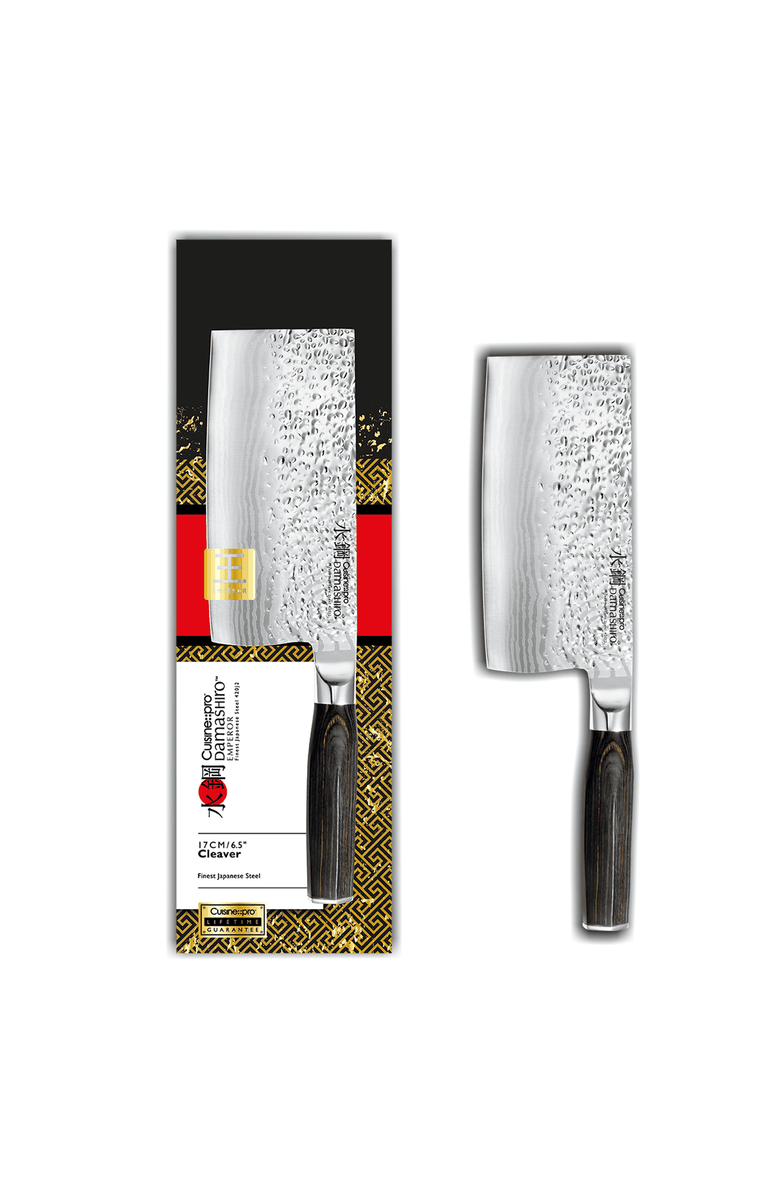 Cuisine::pro<sup>®</sup> Damashiro EMPEROR<sup>®</sup>  6.5" Cleaver, Alternate, color, Silver