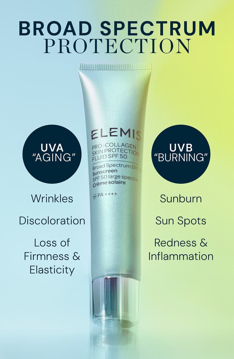 Elemis Pro-Collagen Skin Protection Fluid SPF 50, Alternate, color, 