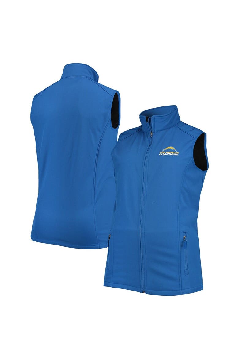 Men's Dunbrooke Royal Los Angeles Chargers Big & Tall Archer Softshell Full-Zip Vest, Main, color, Royal