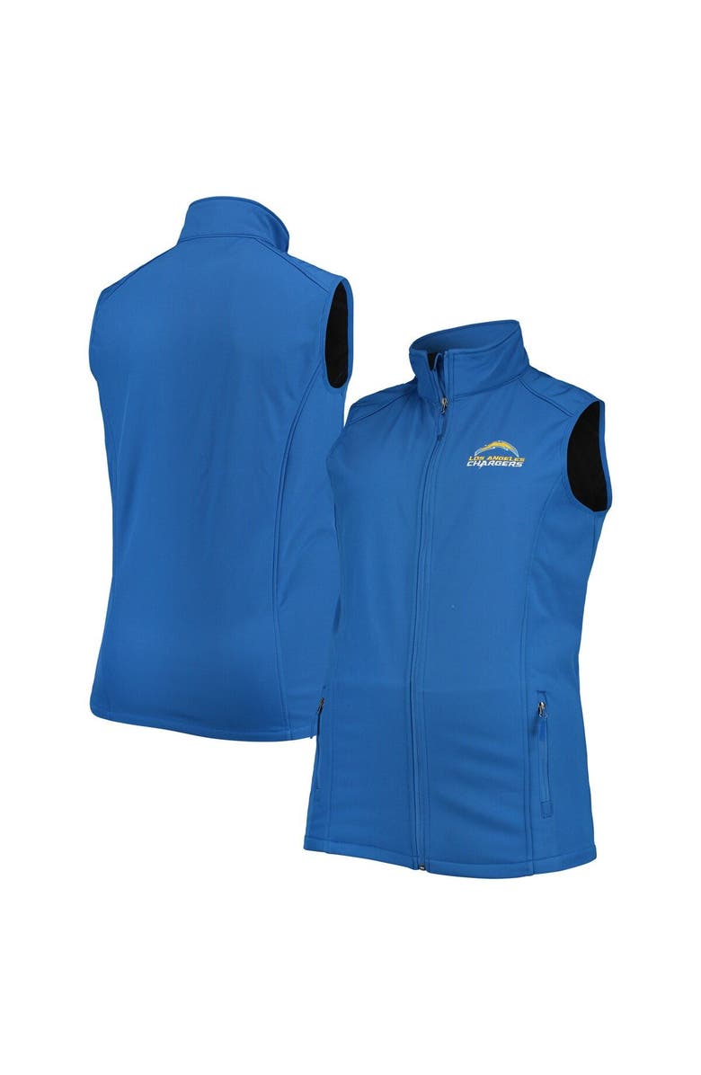 DUNBROOKE Men's Dunbrooke Royal Los Angeles Chargers Big & Tall Archer Softshell Full-Zip Vest, Main, color, Royal