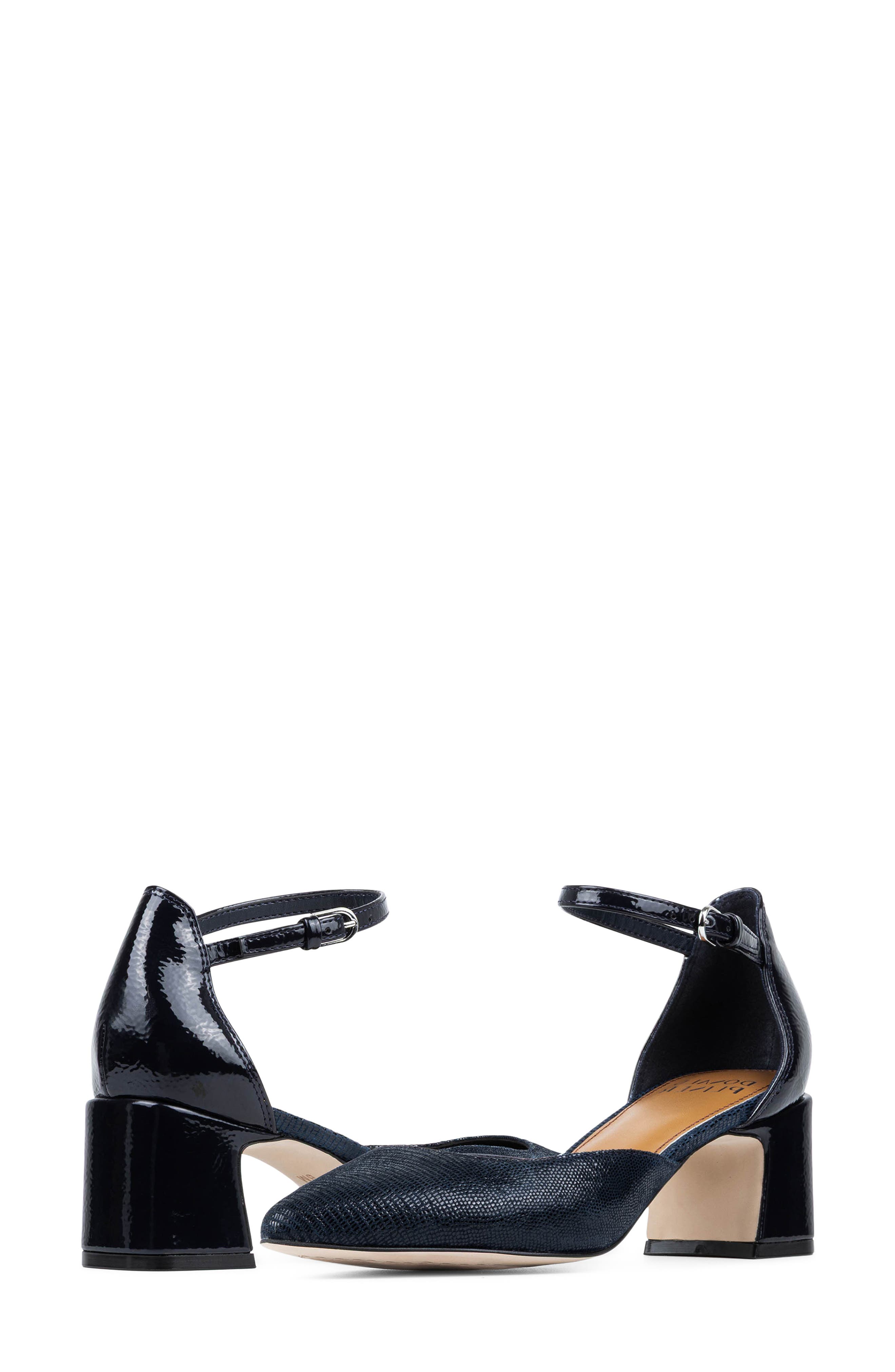 Vanya Pointed Toe Pump, Alternate, color, NAVY