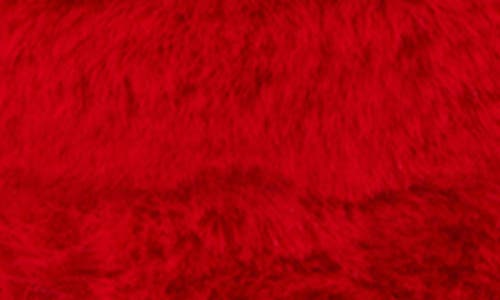 Brixton Dion Faux Fur Packable Hat In Red
