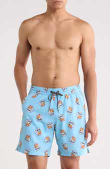 Hurley Flaming Eyes UPF 50+ Volley Swim Trunks