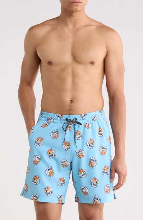 Hurley Flaming Eyes UPF 50+ Volley Swim Trunks