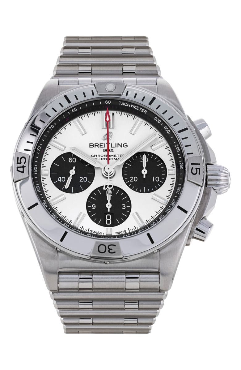 Watchfinder & Co. Breitling Preowned Chronomat B01 42 Chronograph Bracelet Watch, 42mm, Main, color, 