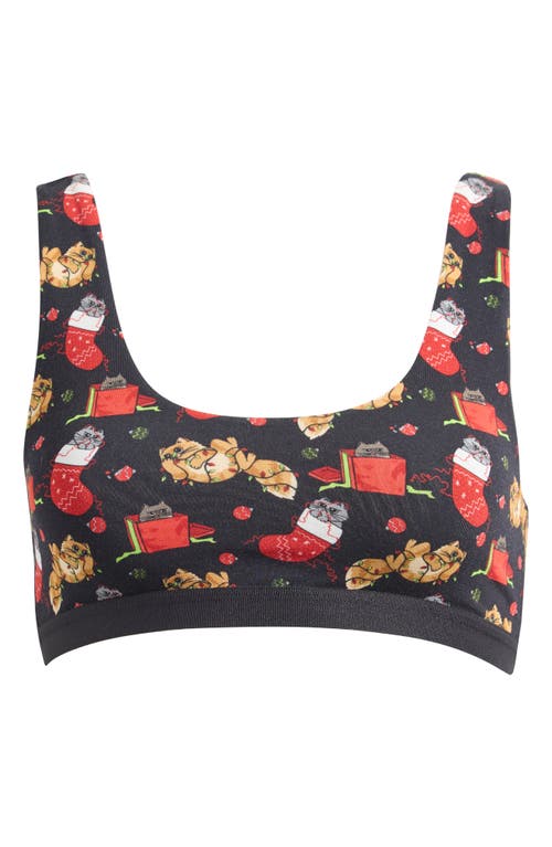 Meundies Print Bralette In Multi