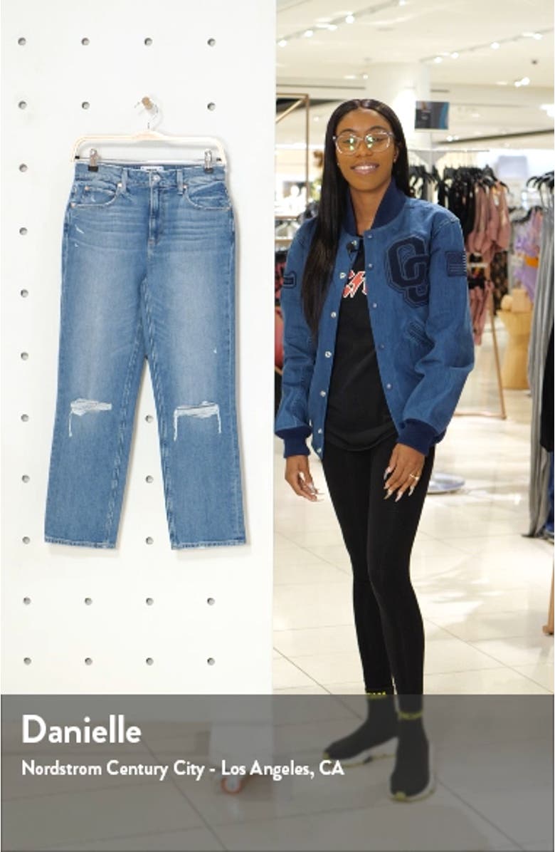 Sarah High Waist Ripped Skinny Jeans, sales video thumbnail