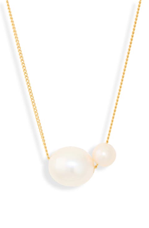One Blank Can Change The World Pearl Pendant Necklace