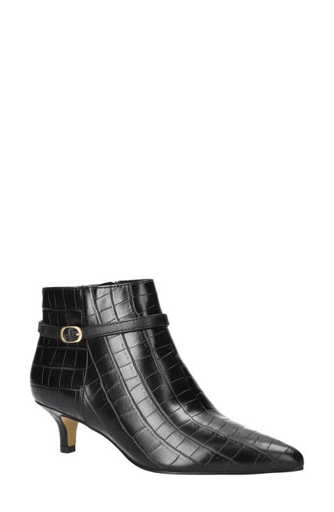 Bronte Kitten Heel Bootie