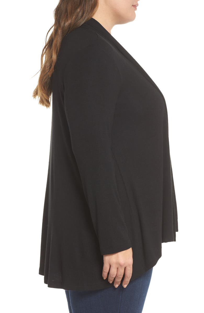 Bobeau High/Low Cardigan, Alternate, color, 