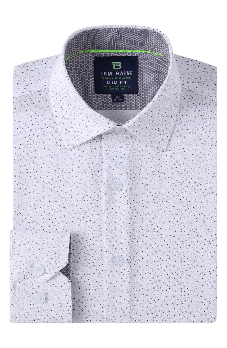 TOM BAINE Performance Slim Fit Dress Shirt, Alternate, color,