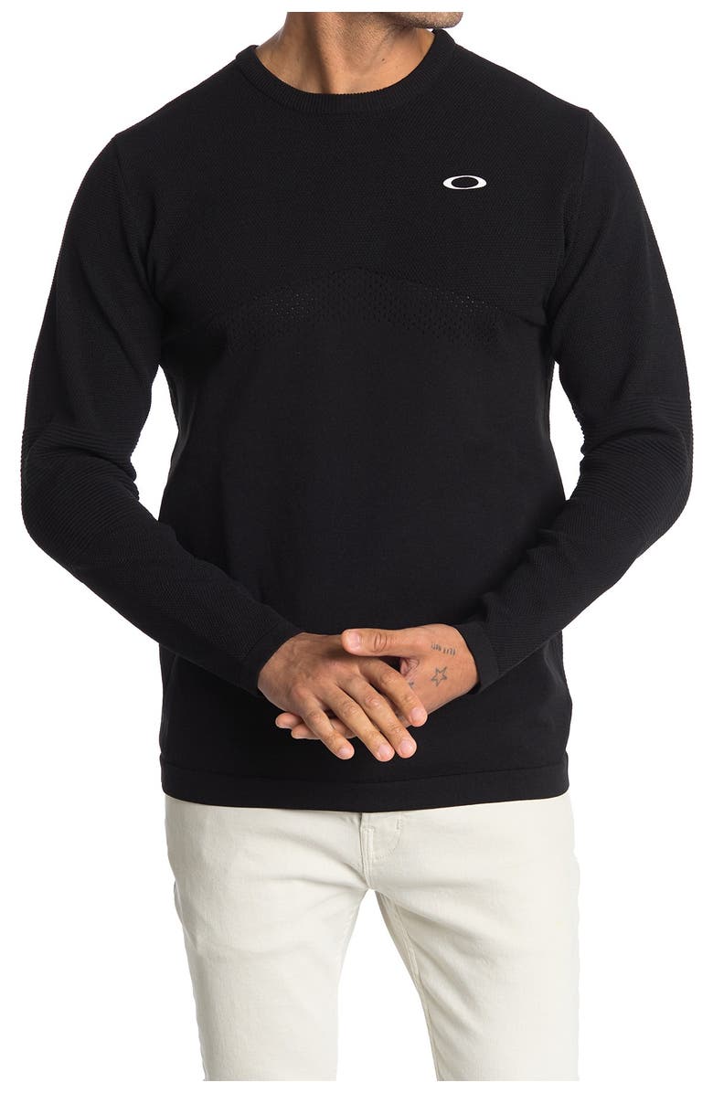 Oakley Flexible Crew Neck Pullover Sweatshirt, Main, color, 