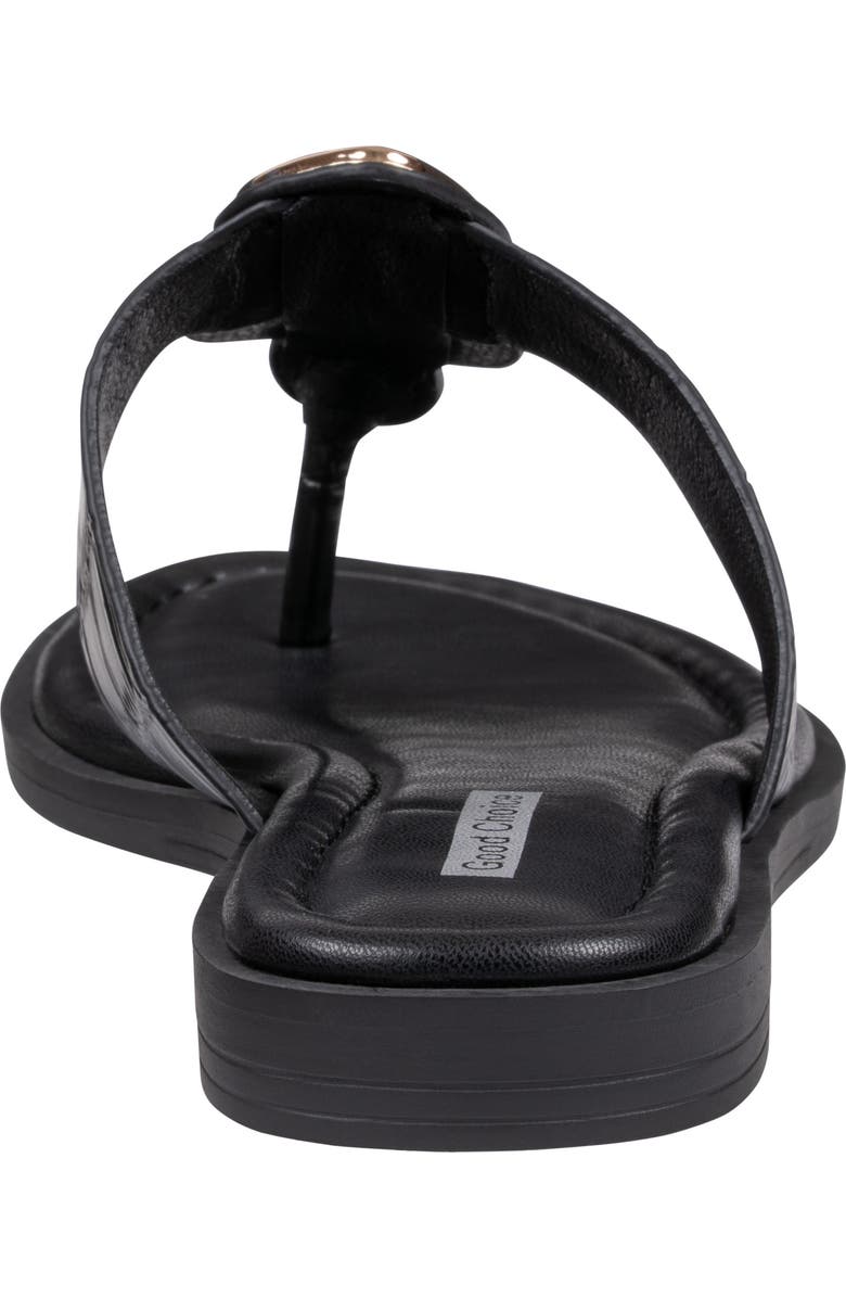 GOOD CHOICE NEW YORK Evarie Slide Sandal, Alternate, color, Black