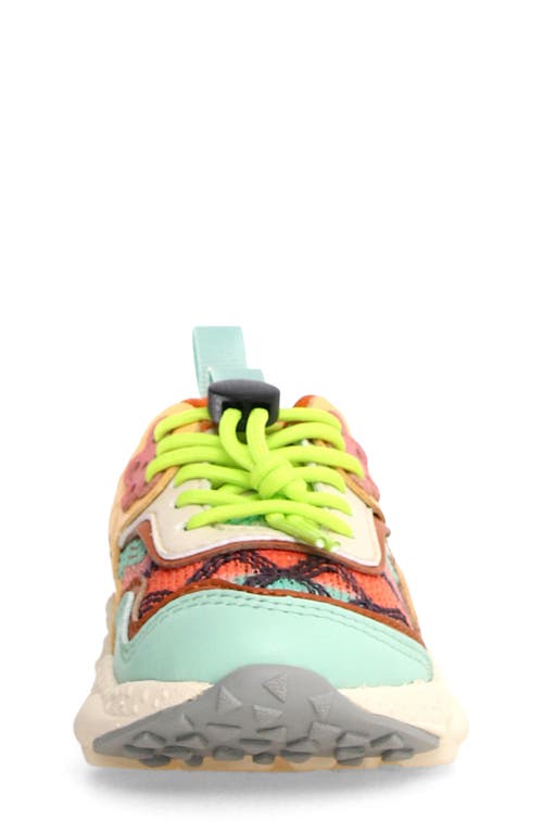 Naturino Kids' Doi Sneaker In Gree-zucca-multi