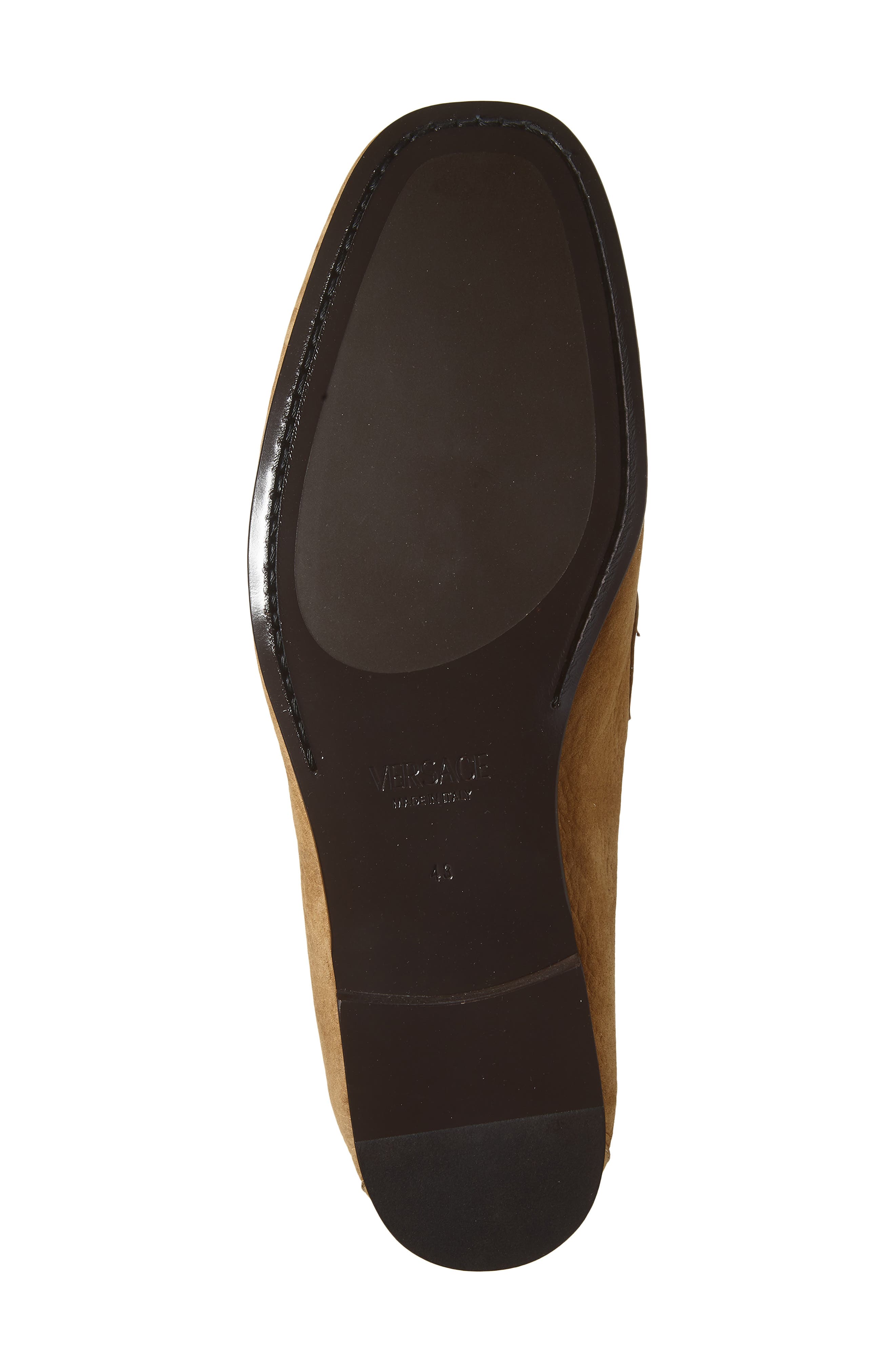 Versace Medusa Chain Loafer, Alternate, color, Rubber-Versace Gold