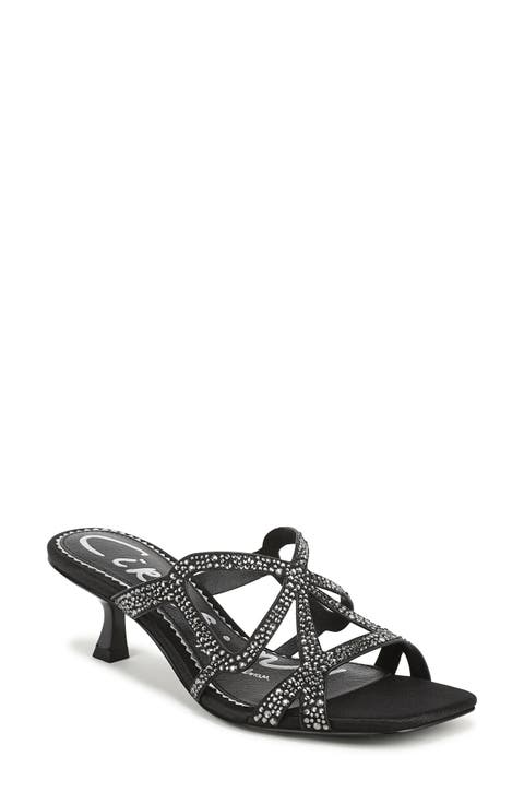 Justine Kitten Heel Sandal (Women)