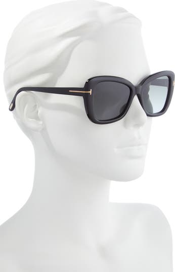 クールな目元★TOM FORD Maeve 55mm バタフライサングラス TOM FORD Maeve 55mm Gradient Butterfly Sunglasses | Nordstrom