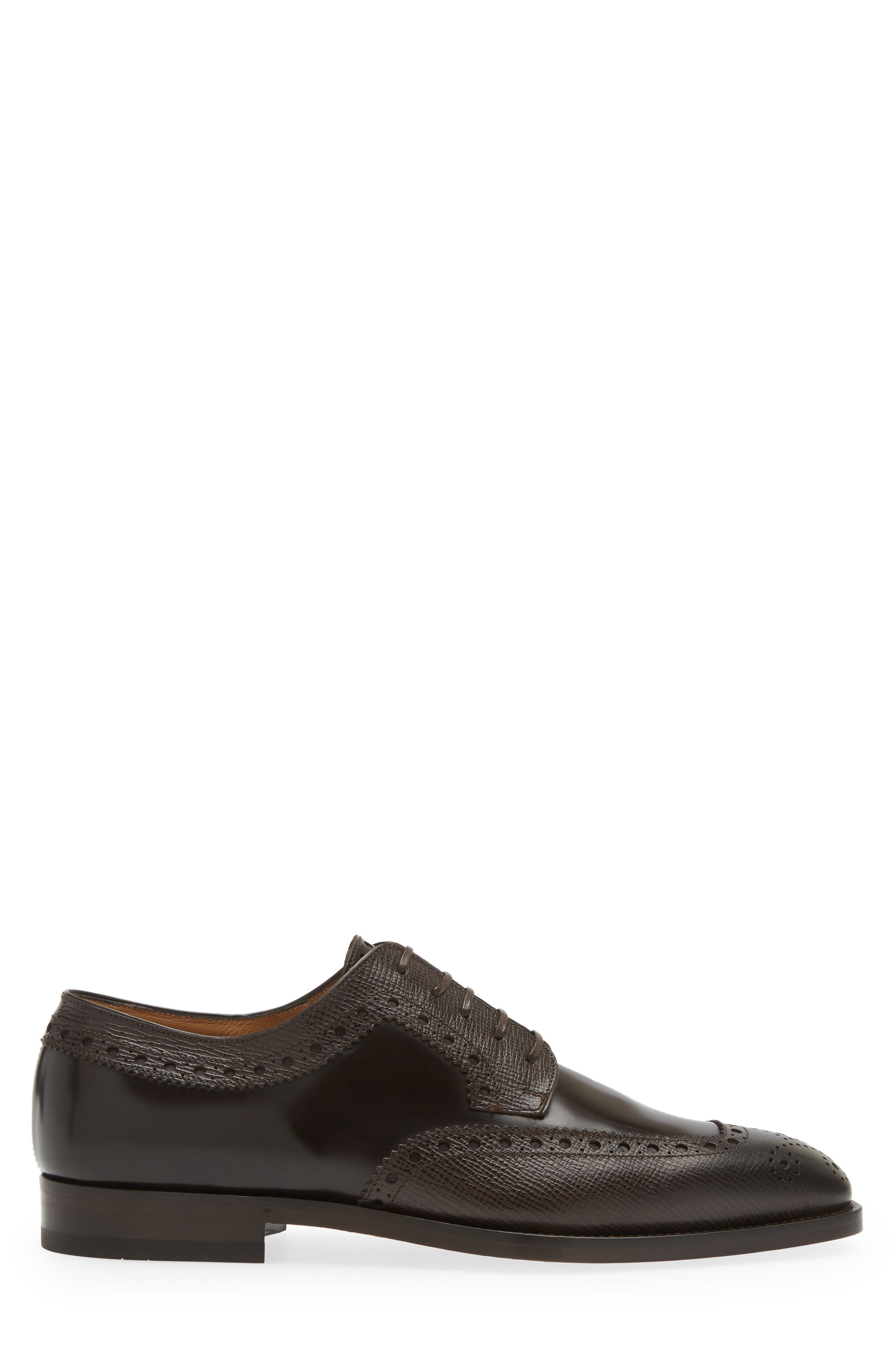 Frisco Wingtip Derby, Alternate, color, HICKORY