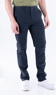 Devil-Dog Dungarees Slim Fit Flat Front Sateen Twill Chinos