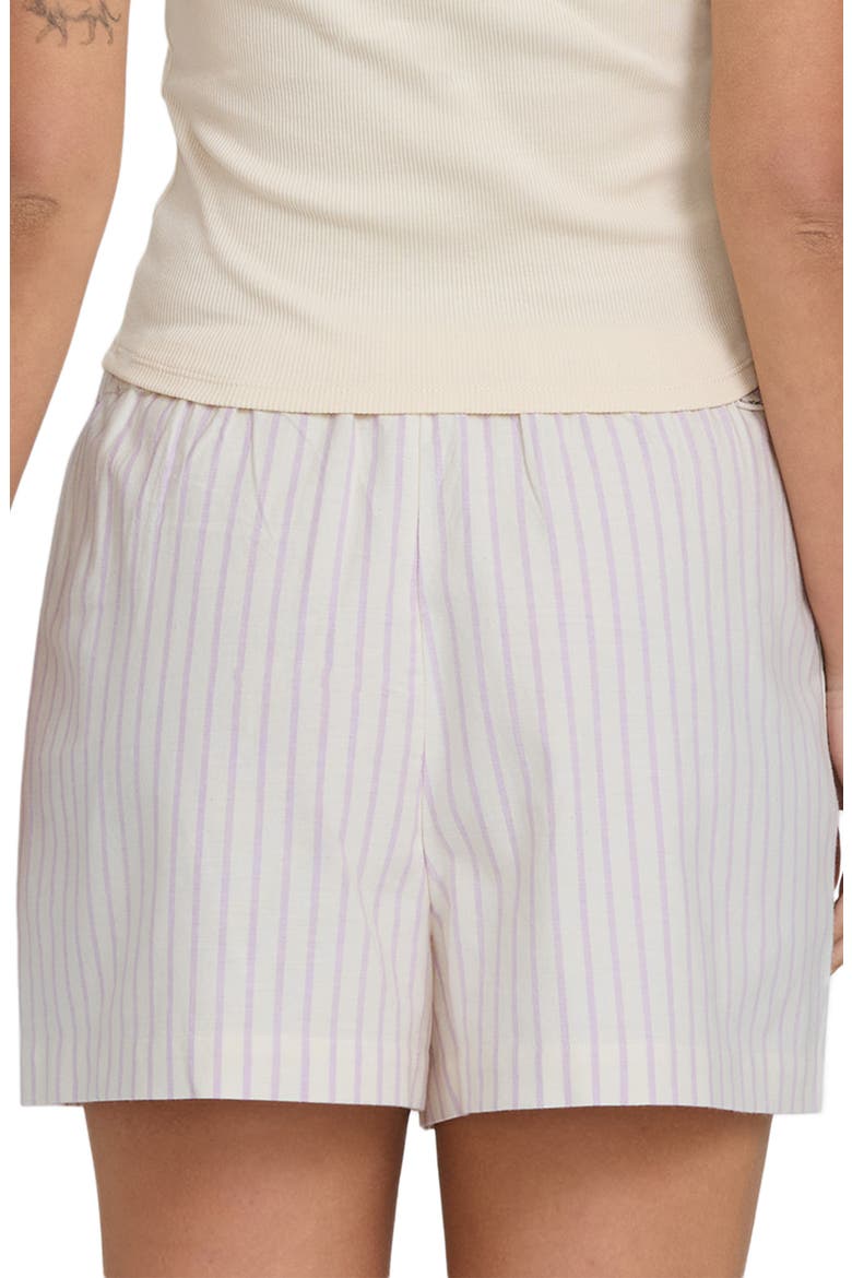 Wanderer Stripe Drawstring Shorts, Alternate, color, VINTAGE VIOLET