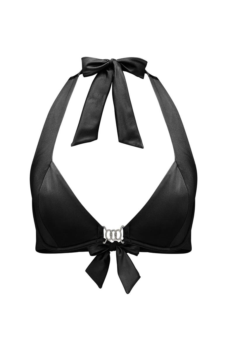 Adore Me Marlena Swimwear Swimwear Top, Alternate, color, Black