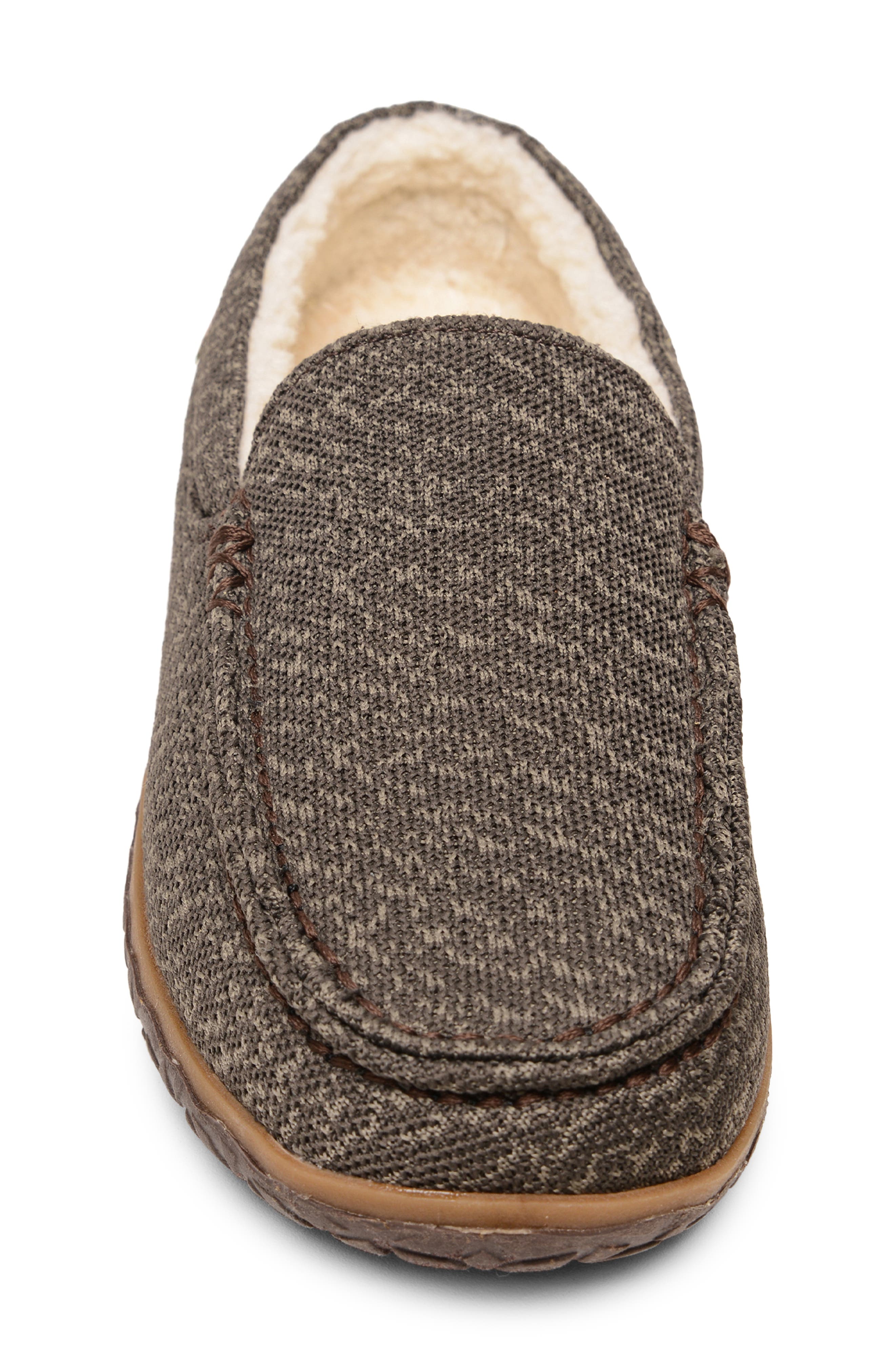 Minnetonka Elm Slipper, Alternate, color, Morel