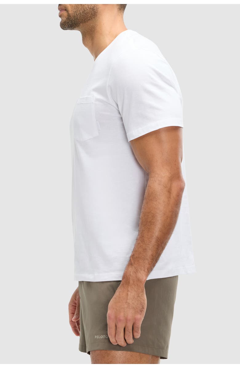 Peloton Cotton Graphic Tee, Alternate, color, Bright White 3