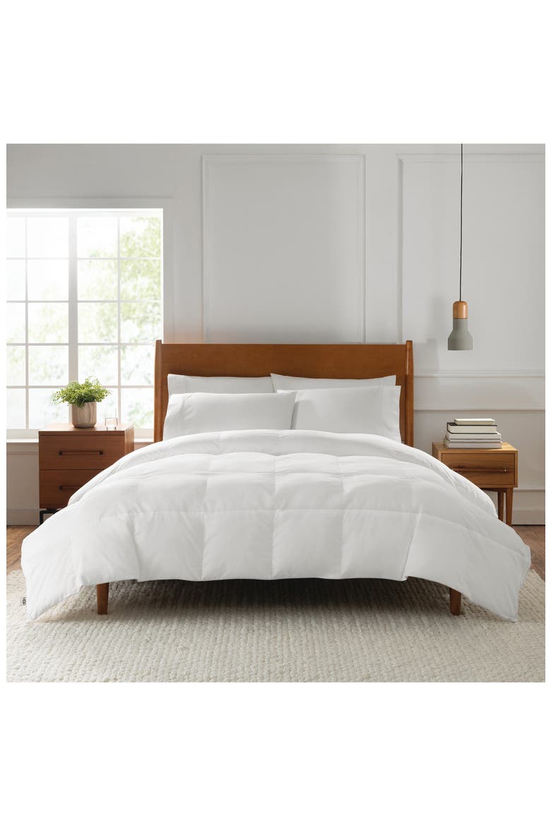 Kira Down Alternative Comforter, Alternate, color, BRIGHT WHITE