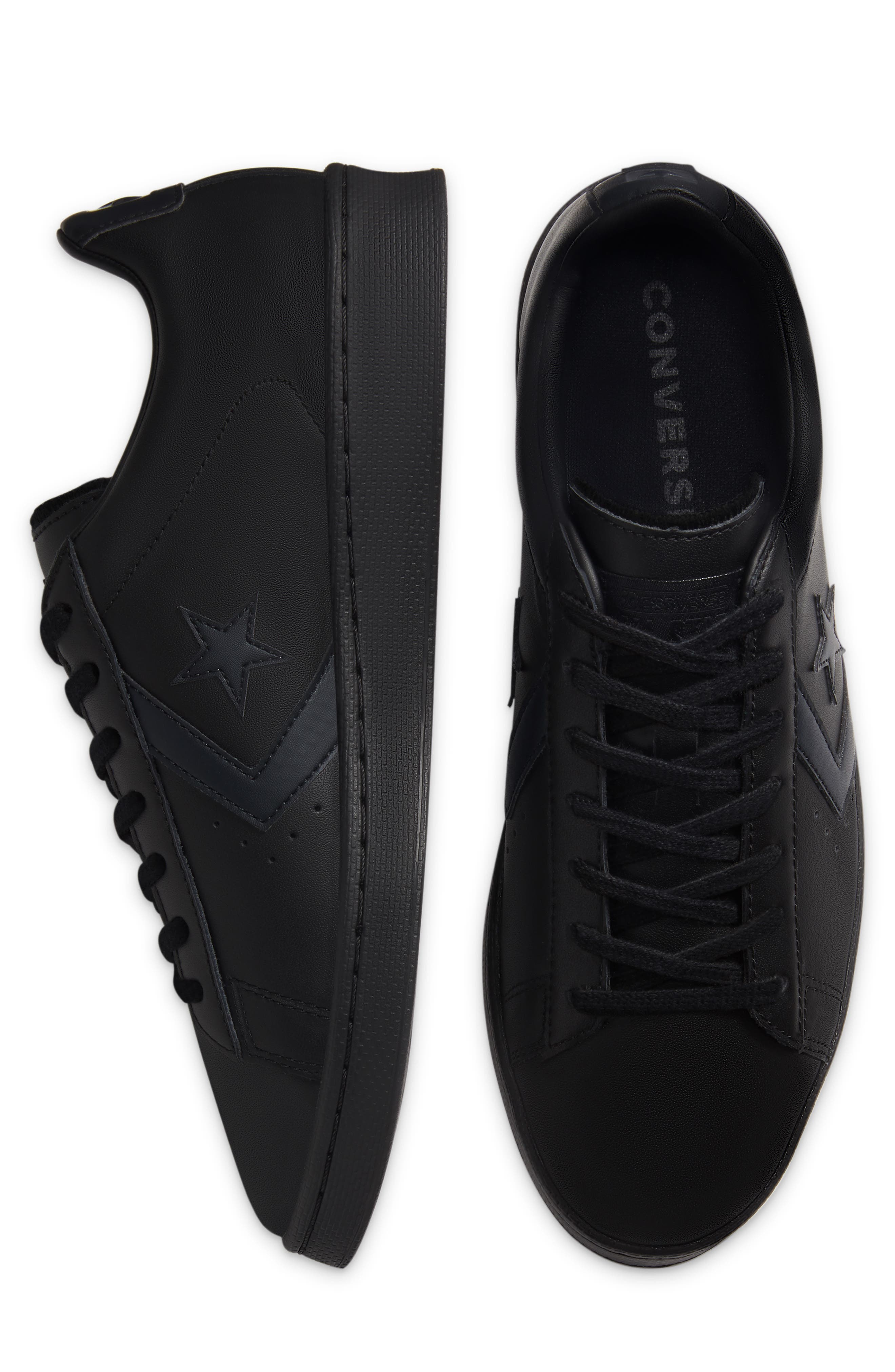 Converse Pro Low Top Leather Sneaker, Alternate, color, 