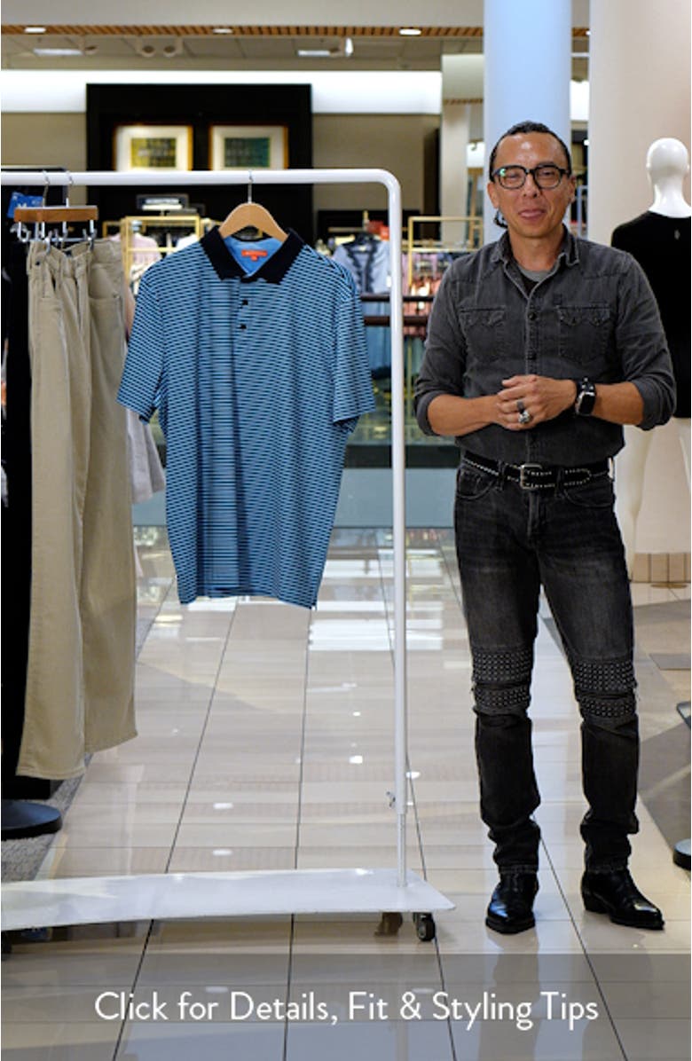 Baker Stripe Polo, sales video thumbnail