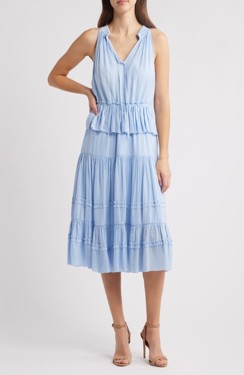 Sleeveless Tiered Dress
