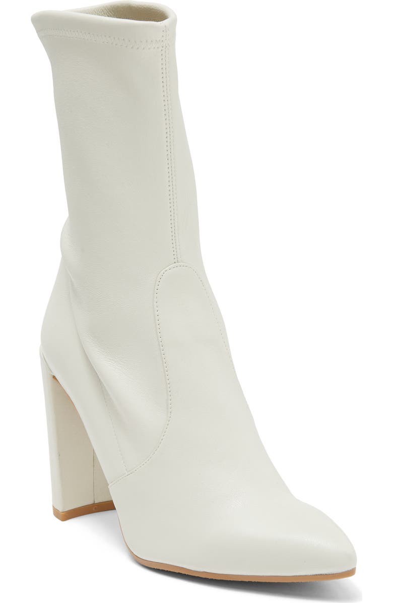 Stuart Weitzman Clinger Pointed Toe Bootie, Main, color,