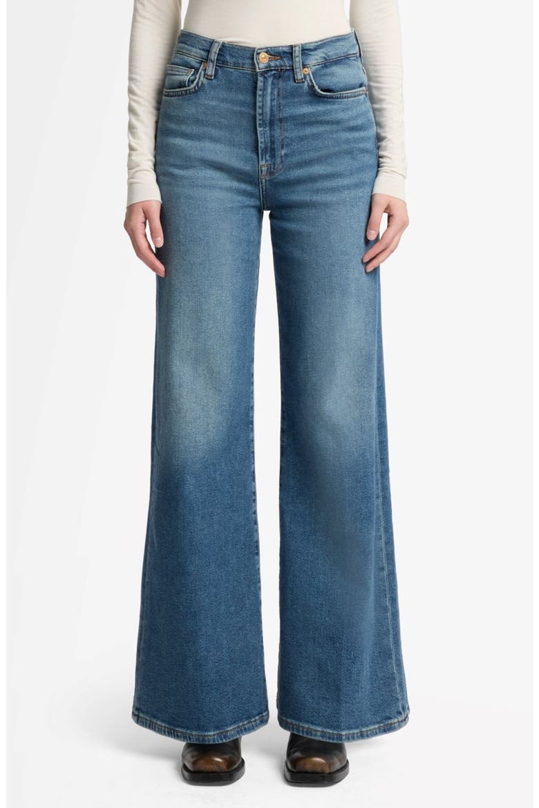 Jo Ultra High Rise Wide Leg Jeans, Main, color, SEA LEVEL