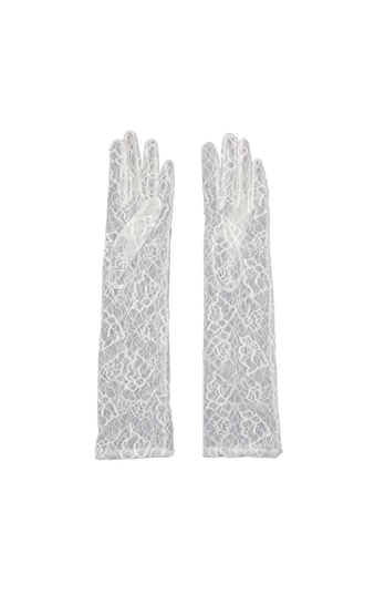 Agnelle Mid length lace gloves | Nordstrom