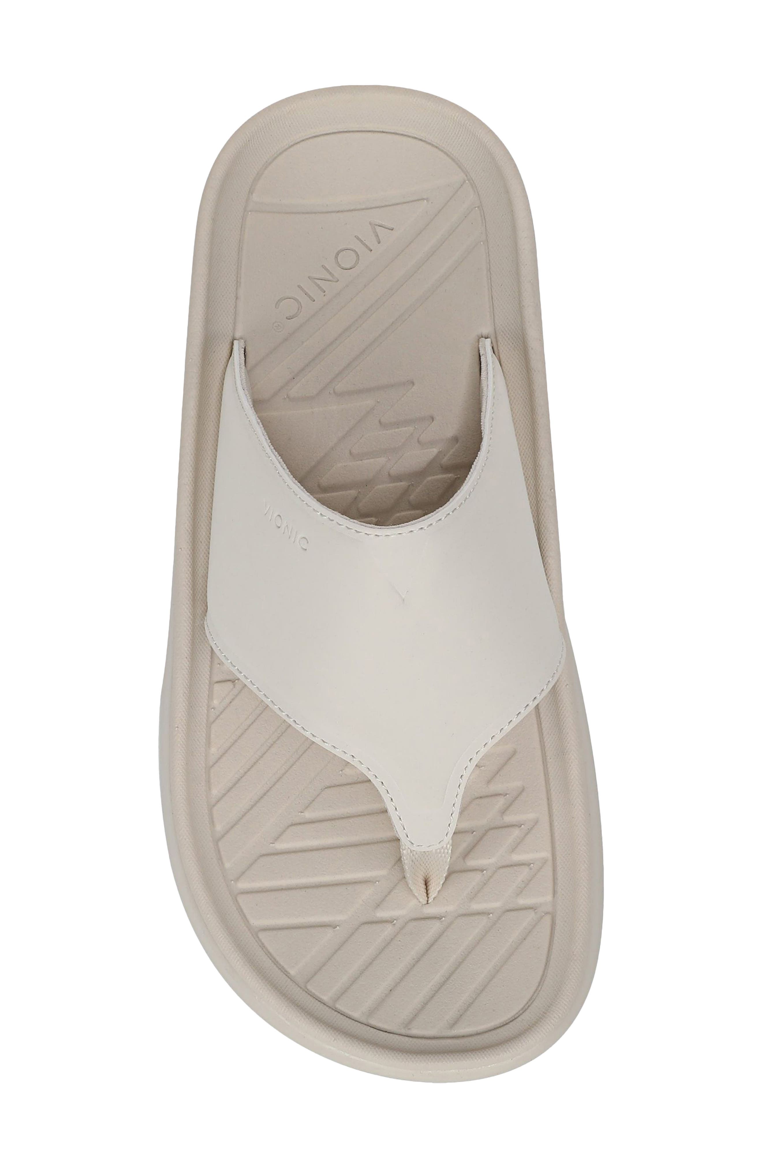 Restore III Platform Flip-Flop, Alternate, color, CREAM
