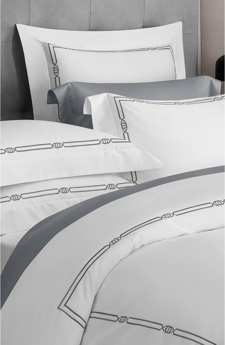 Togas Sigman pillowcase, Alternate, color, White