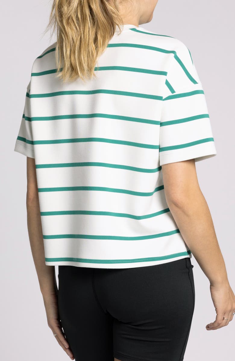 Thread & Supply Corrie T-Shirt, Alternate, color, White Green