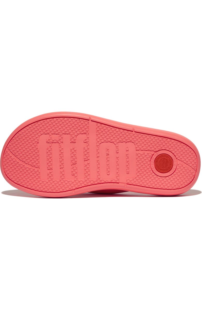FitFlop iQushion D-Luxe Flip Flop, Alternate, color, Rosy Coral