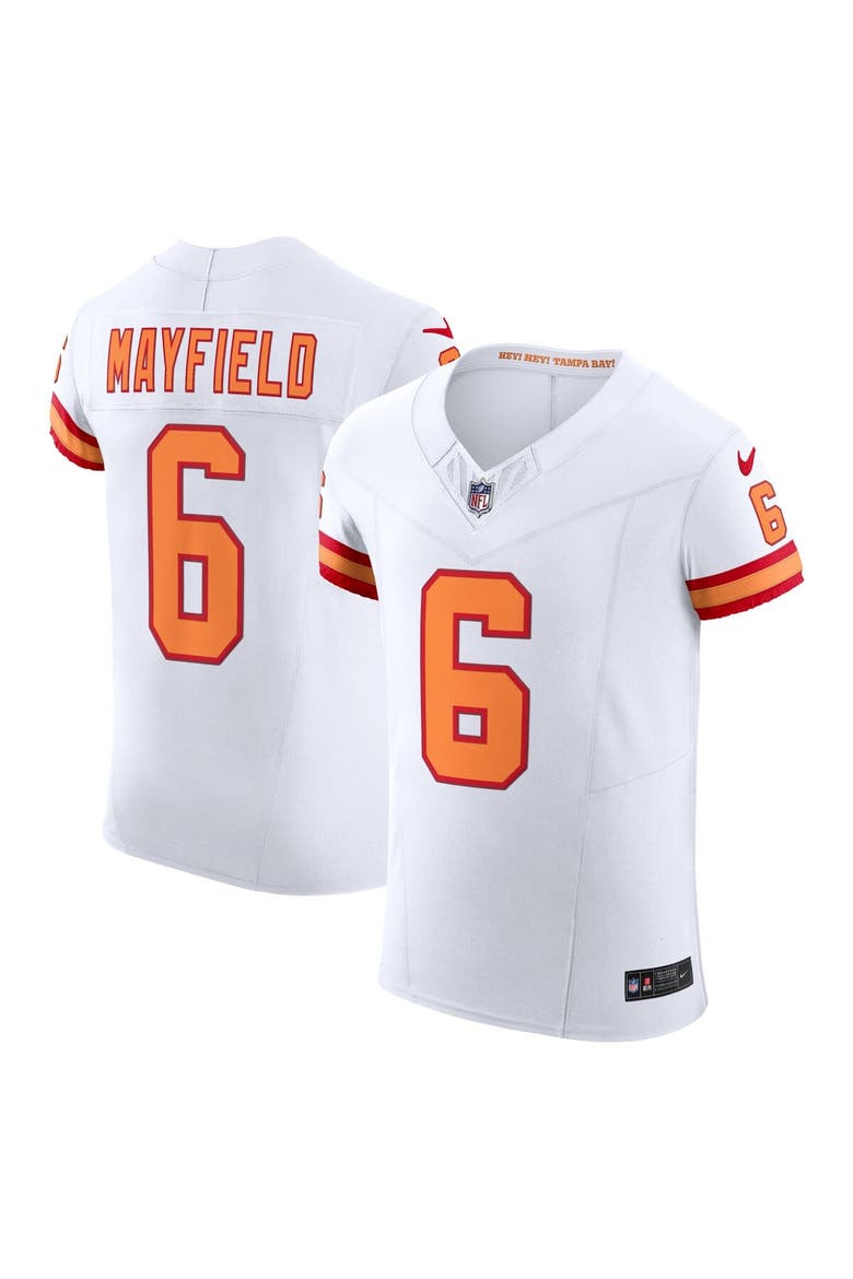 Men's Nike Baker Mayfield White Tampa Bay Buccaneers  The '76 Jersey Vapor F.U.S.E. Elite Jersey, Main, color, White