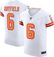 Nike Men's Nike Baker Mayfield White Tampa Bay Buccaneers The '76 Jersey Vapor F.U.S.E. Elite Jersey